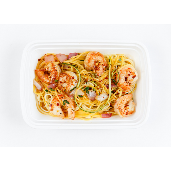 LC 4.7 Shrimp Scampi with Gluten Free Linguine & Zucchini (GF, DF)