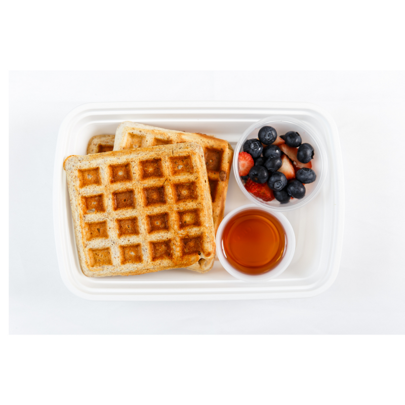 BG 2. Vegan Protein Waffles (DF, Vegan) *contains gluten