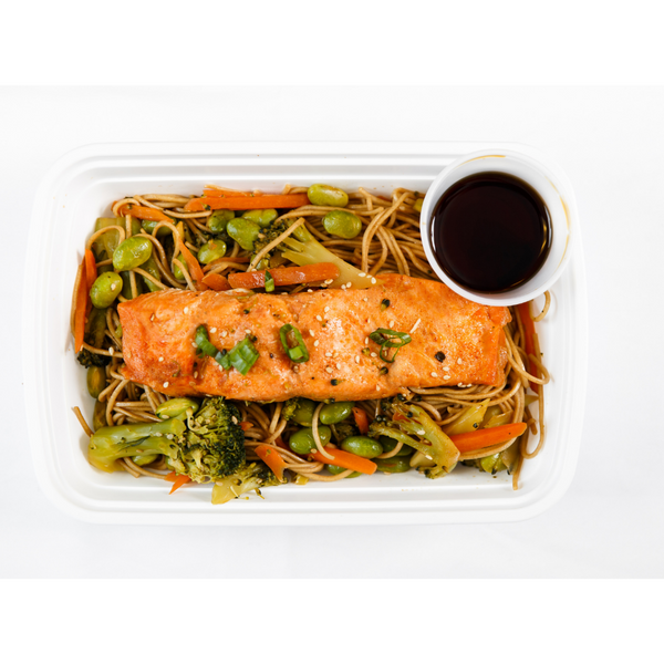 (LC 1.3) Maple Soy Salmon with Soba Noodles