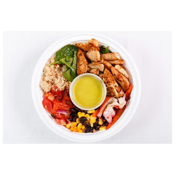 LC 3.2 Mexican Chicken Bowl Served with Lime Cilantro Vinaigrette (GF, DF)