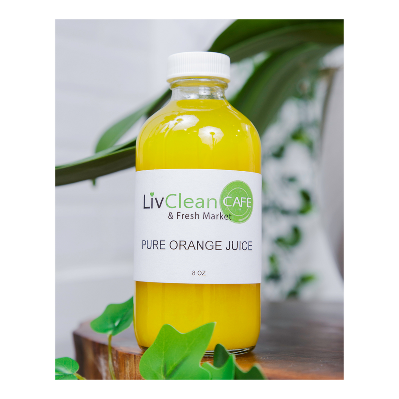 PURE ORANGE JUICE 16oz